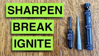 Every day carry! GATCO Scepter 2.0 Knife and Fire Tool Sharpener REVIEW screenshot 3