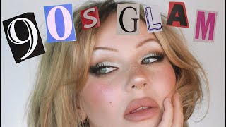 how to do a 90s glam makeup
