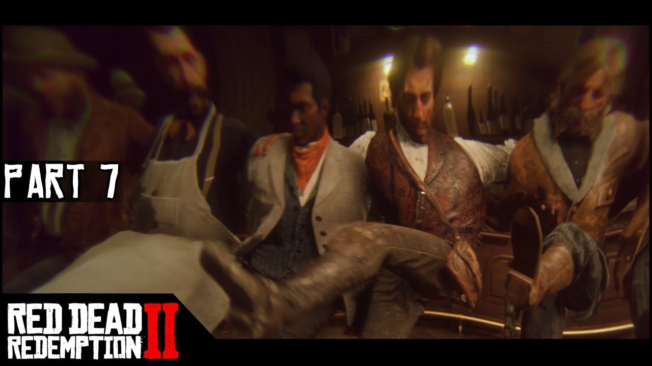 🤠 Lenny's WILD Night 🤠 - Part 7 - Red Dead Redemption 2 Let's Play ...