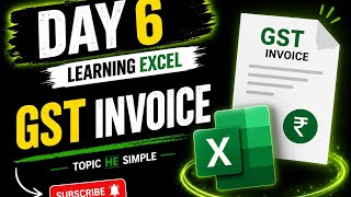 How to Make GST Invoice in Excel | Step-by-Step Tutorial for Beginners | #GSTInvoice #ExcelTutorial