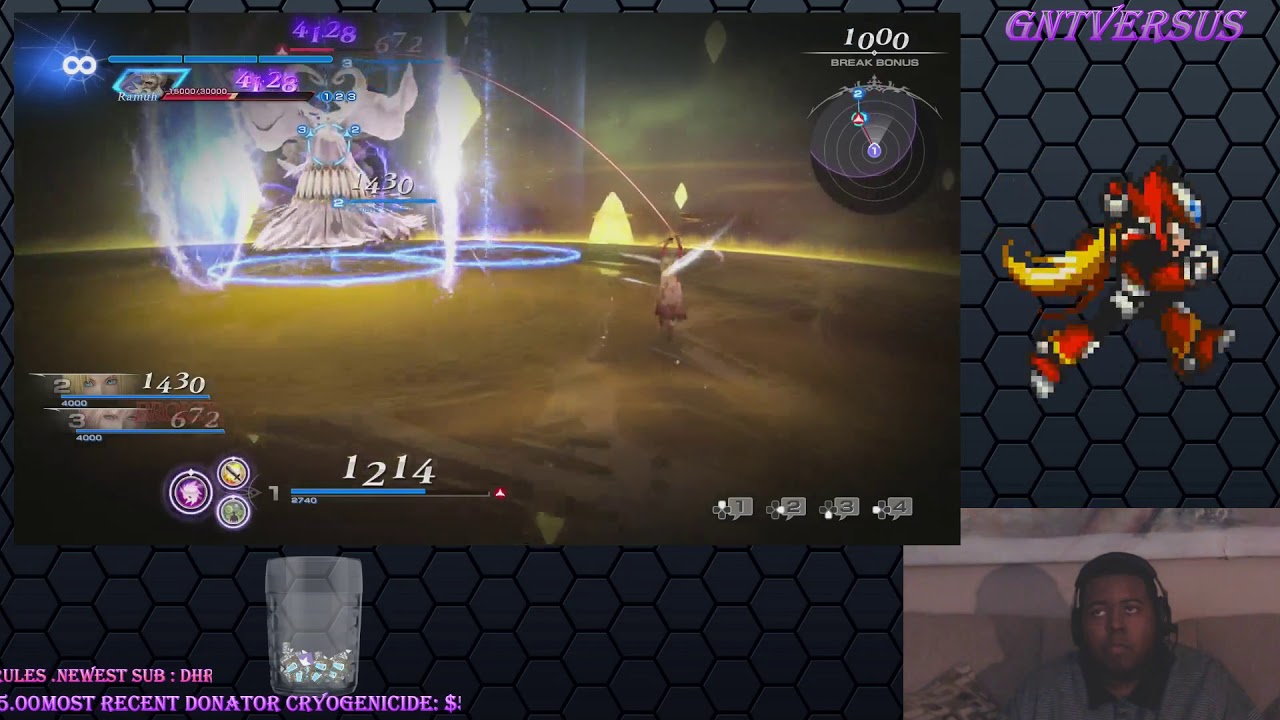 Dissidia Final Fantasy NT Story Mode Session 4 Second Section  (Part 3)