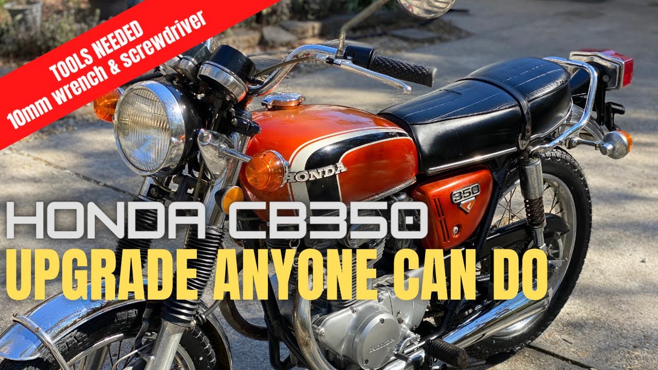 Amliorez votre Honda CB350 si simple que vous ne le croirez pas  cb350  motosvintage  Hondacb