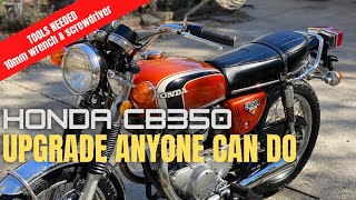Upgrade Your Honda CB350: So Easy, You Won't Believe It! #cb350 #vintagemotorcycles #Hondacb