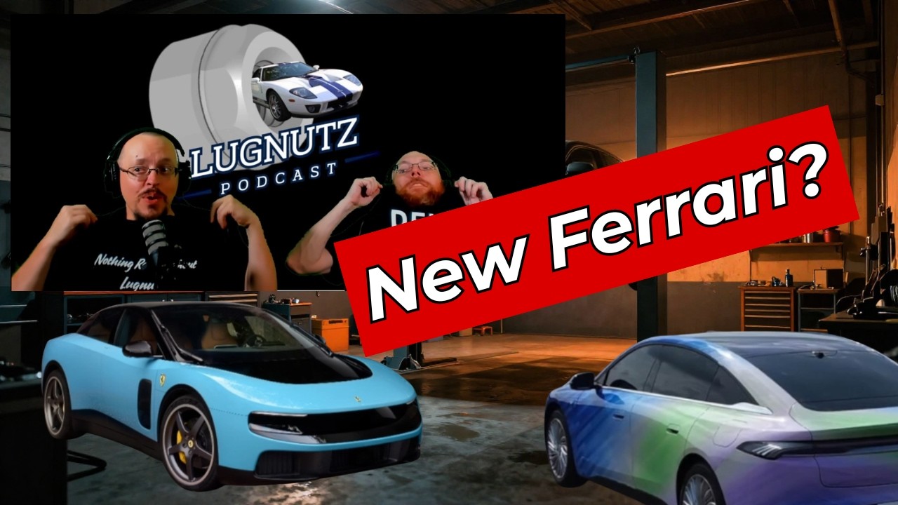 Ferrari's New EV & Nissan Skyline Teased! | Lugnutz Podcast #564