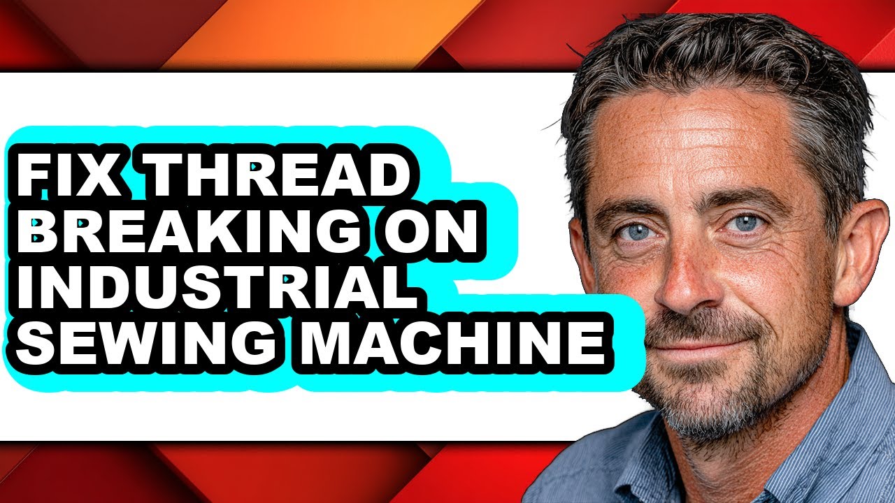 How to Fix Thread Breaking on Industrial Sewing Machine (updated) - YouTube