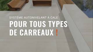 250 Croisillons autonivelants à cale en I 2mm (carrelage de 3 à 14mm)  PAVILIFT