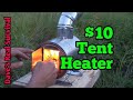 174. Paint Can Stove - EASY DIY Micro Hot Tent Heater.