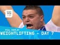 Weightlifting - Day 7 Group A Men +85 kg | Full Replay | Nanjing 2014 Youth Olympic Games