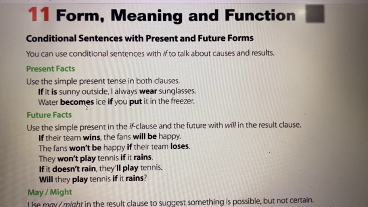 Conditional Sentences with Present and Future Forms للصف ثاني متوسط Super Goal 4