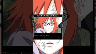 Karin Sees The Nine Tails Chakra