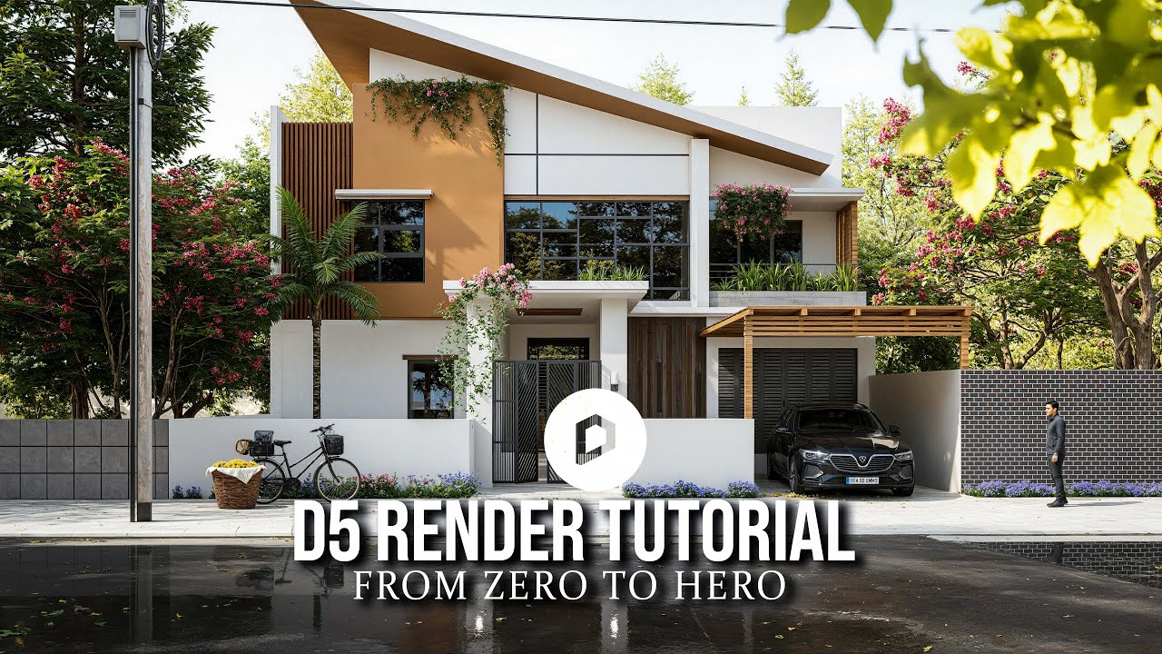D5 Render Full Beginner Tutorial (HINDI\URDU) | Complete Guide. - YouTube