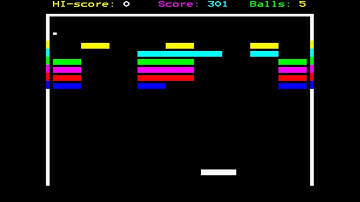 Breakout (Your Computer) for the BBC Micro