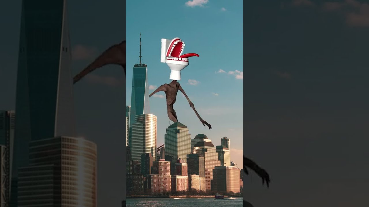 Siren Head Toilet Funny Dance 🤗😍😍