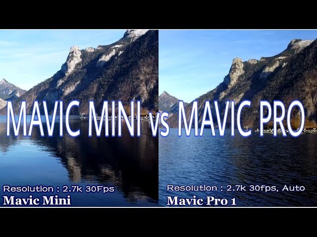 Dji MAVIC MINI vs MAVIC || Quality 2.7K - YouTube