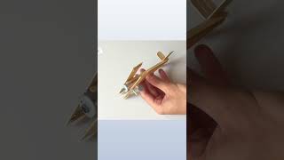 How to make toy airplane that can fly #airplane #lifehacks #cardboardcraft