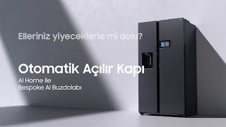 Otomatik Açılır Kapı I Bespoke Ai Buzdolabı I Samsung