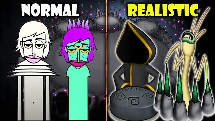 REALISTIC MonsterBox: DARK ISLAND with MONSTERS REALISTIC | My Singing Monsters Incredibox