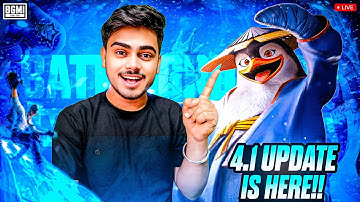 🔴LIVE BGMI 4.1 UPDATE INTENSE GAMEPLAY😍🥳#pubglive #bgmilive #shortsfeed #shorts #shortlivestream