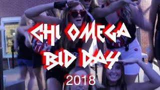 CHI OMEGA BID DAY 2018
