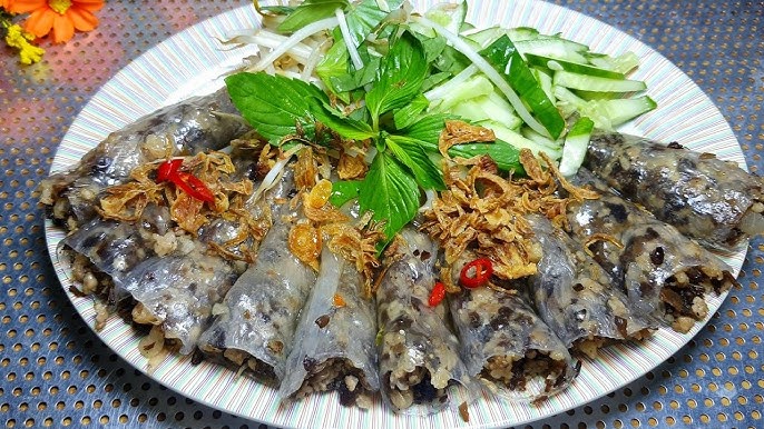 Quy trình làm bánh tráng xoài bằng chảo chống dính