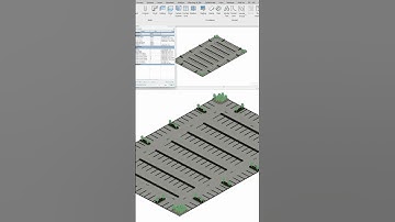 Parametric parking family done using Revit