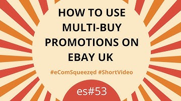 How to Use Multi-Buy Promotions on eBay UK | Seller Hub Promotions - es#53