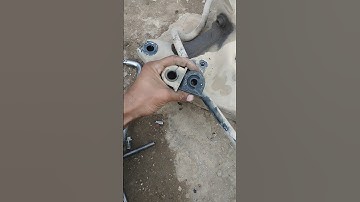 How to replace the balance rod bush  cut bush replacement quick  #audi #bmw #honda #civic2023 #vigo