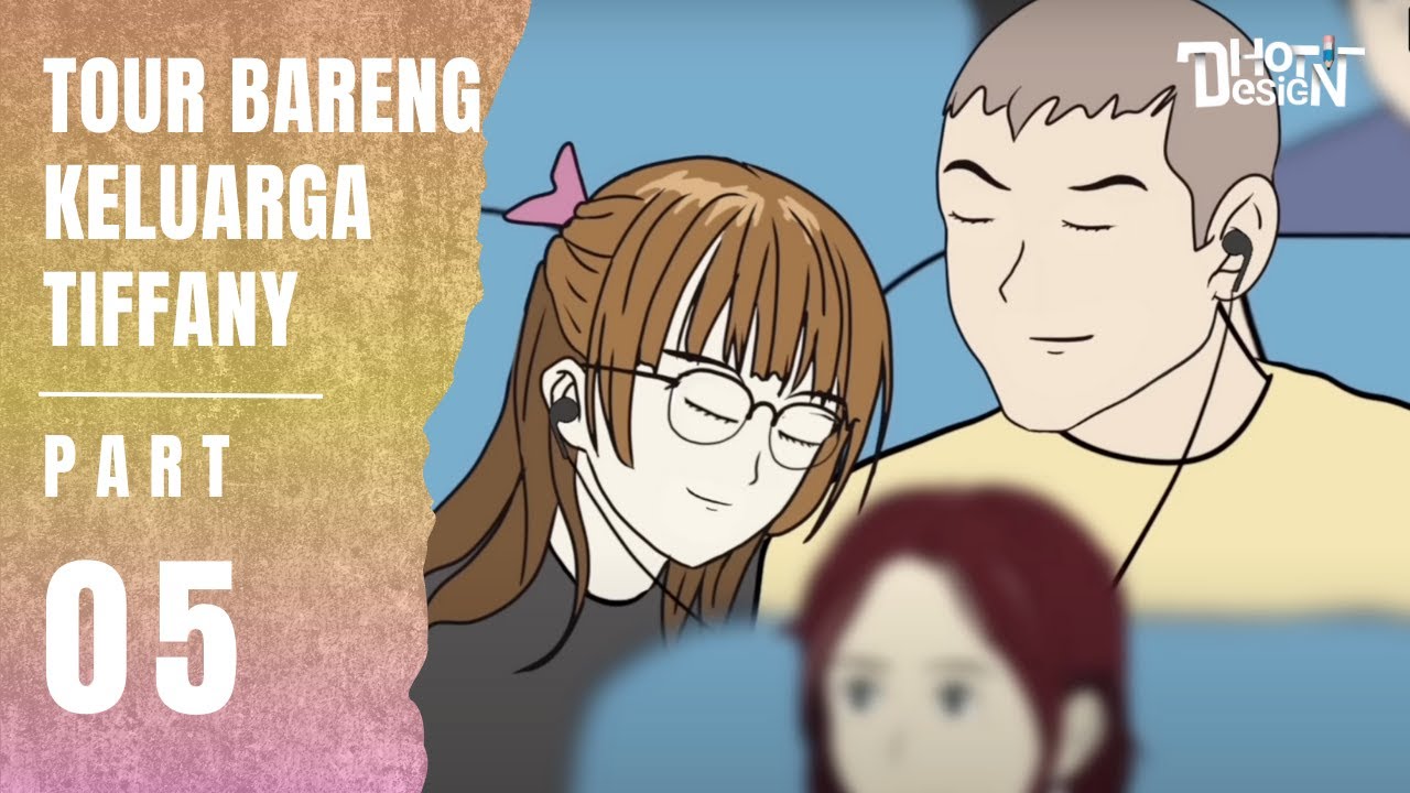 TOUR BARENG KELUARGA TIFFANY PART 5 - Animasi Sekolah