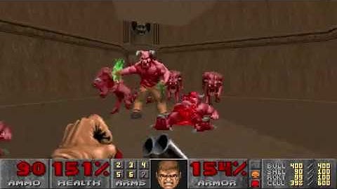 Master Levels for Doom II: Trapped on Titan (TTRAP.WAD, 100%)