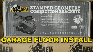 AEV Geometry Correction Brackets JT Gladiator Install