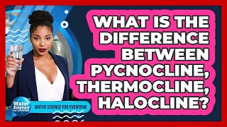 What Is The Difference Between Pycnocline, Thermocline, Halocline?