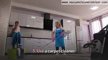 What should I do if my carpet is still wet after washing?