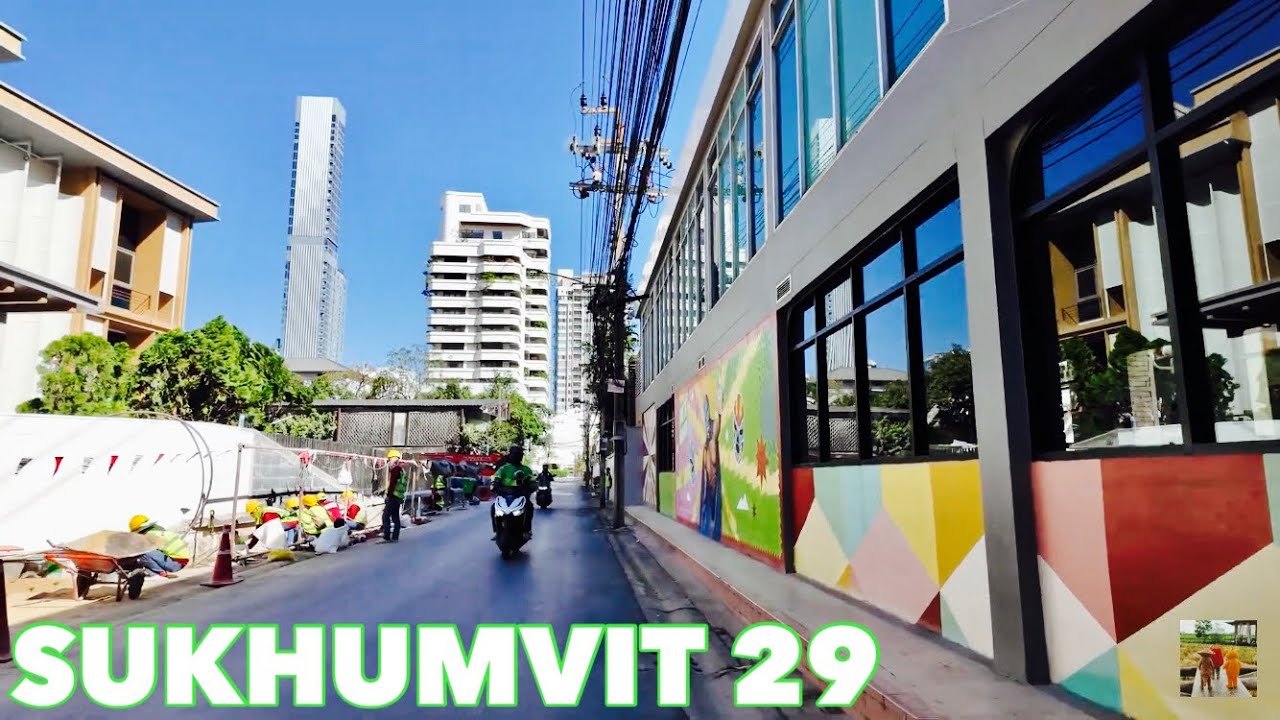 🇹🇭4K | Walking Asok: Soi Sukhumvit 29 | Novotel Living Bangkok Sukhumvit Legacy