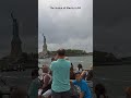 The Statue of Liberty in New York