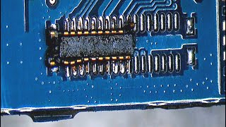 Samsung Mobile Broken LCD Connector Quick Replacement With Hot-Air Gun
