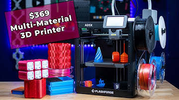 Finally a TPU Multi-Material 3D Printer - Flashforge AD5X Review