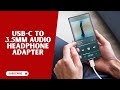 USB-C to 3.5mm Headphone Adapter (2-Pack) – USB-C to Aux HiFi