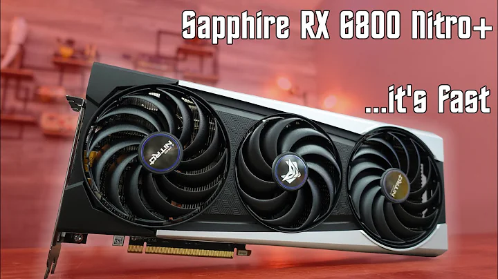 Sapphire RX 6800 Nitro+，瘋狂的速度!