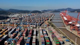GLOBALink | Chinese ports' container throughput reflects resilience, vitality of economy