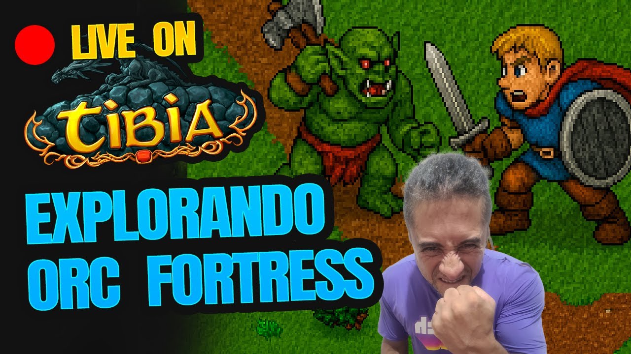 Tibia Youtube LIVE ON: JOGANDO TIBIA E BLACK DESERT - YouTube