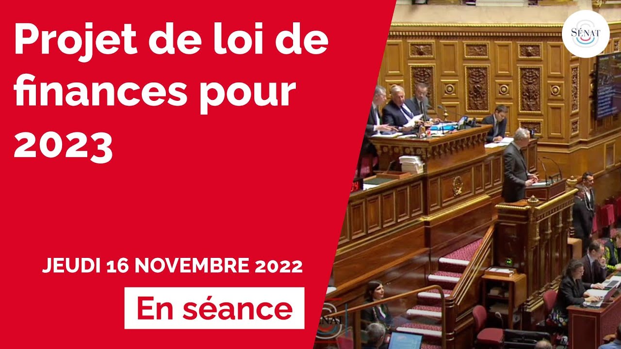 Projet de loi de finances pour 2023 : discussion générale - YouTube