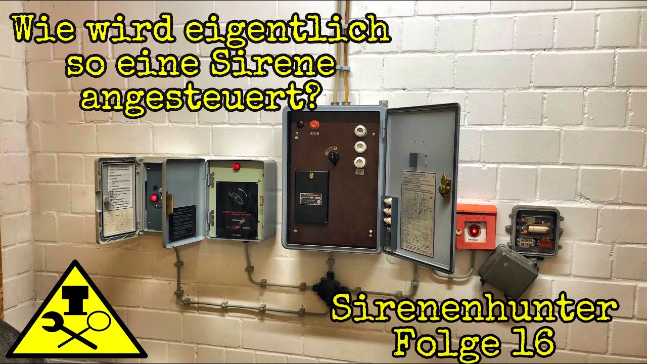 Wie wird eigentlich so eine Sirene gesteuert?? | Sirenenhunter Folge 16
