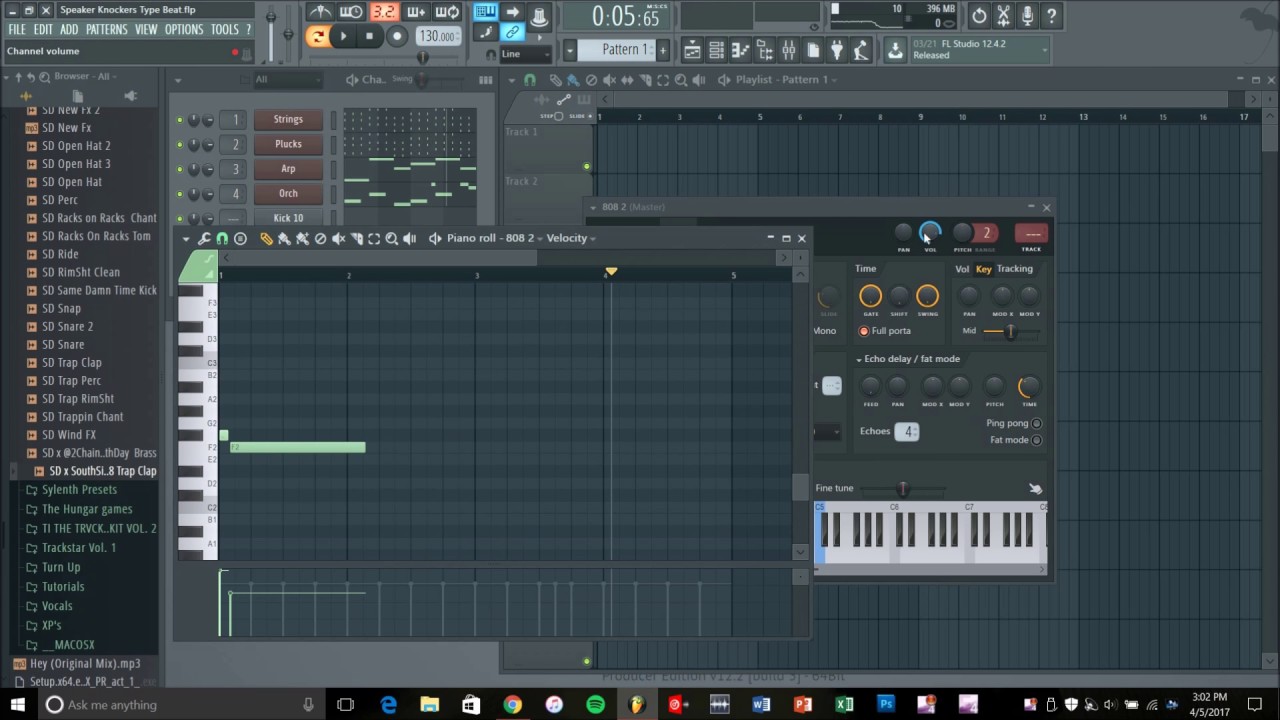 How To Make A Speaker Knockerz Type Beat | FL Studio 12 | FREE BEAT ...