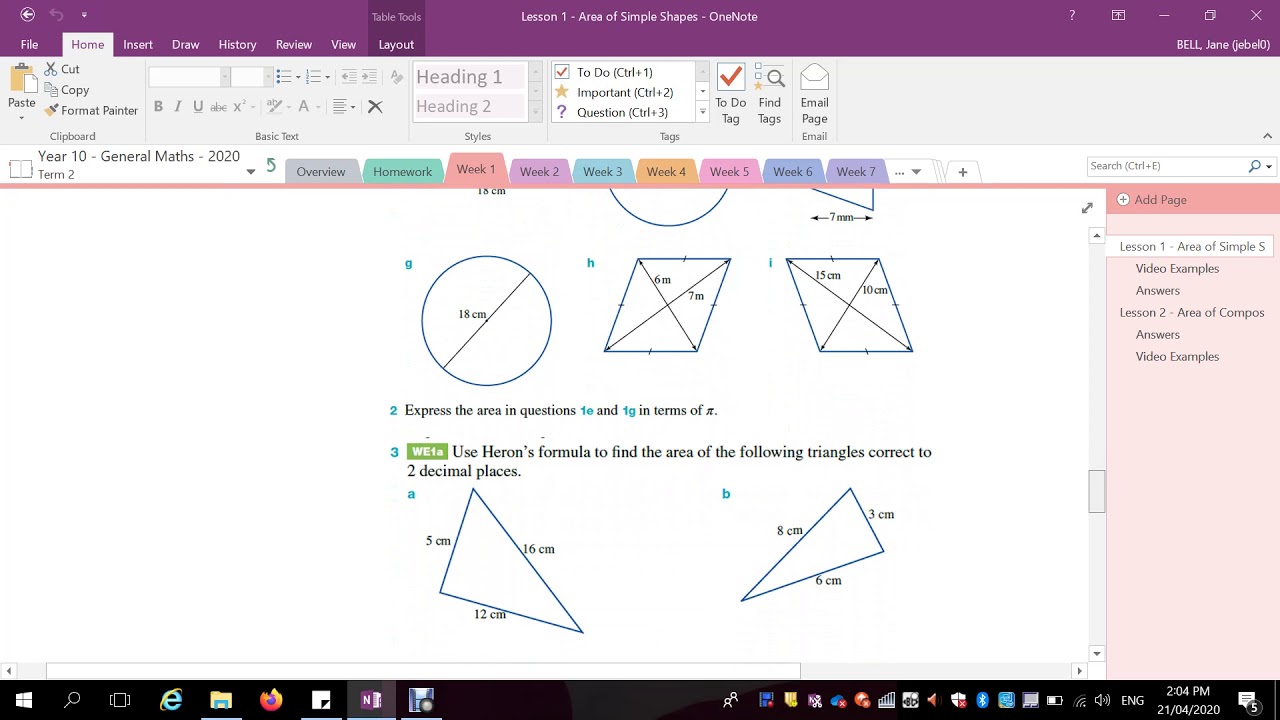 How to Learn Maths Online Week 1 Lesson 1 YouTube