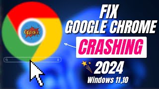 fixed! google chrome crashing in windows 11,10 ✅google chrome crash error solved 2024