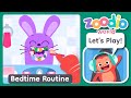 Lets play bedtime routine  zoodio  fun health activities for kids