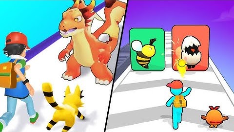 Monster Squad Rush | Monster Evolution Run Battle / All Level Gameplay: Android,iOS - New APK Update