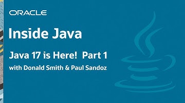 “Java 17 is Here! Part 1” - Inside Java Podcast 19
