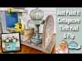 Just Paint it - Cottagecore Thrift Haul & Flip.