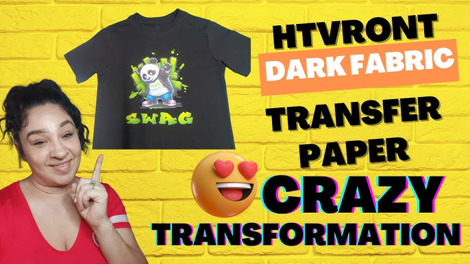 BEST HEAT TRANSFER PAPER FOR DARK COLOR T-SHIRTS